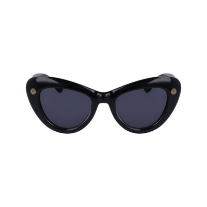 Lanvin Graue Sonnenbrille mit Bio-Injektion