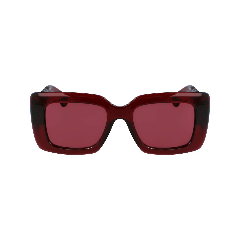 Lanvin – Rote Sonnenbrille mit Bio-Injektion