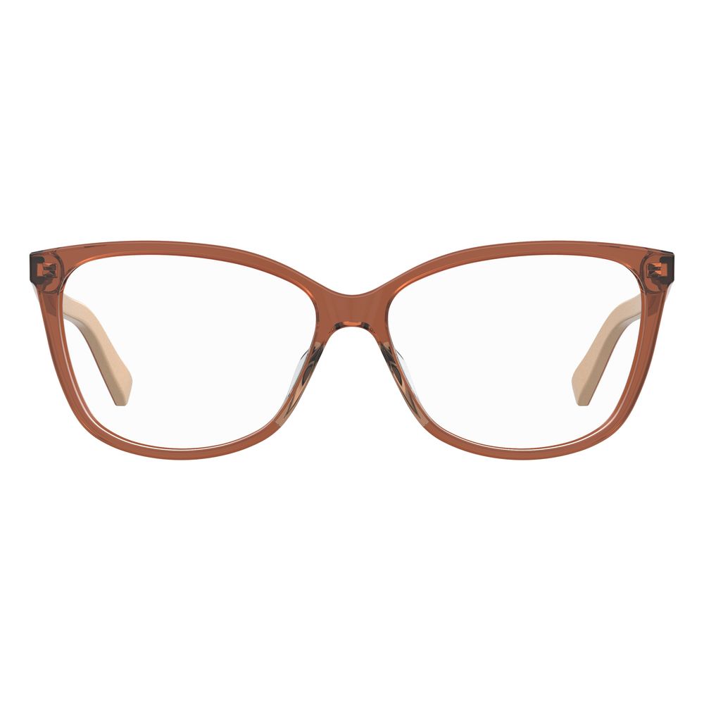 Love Moschino Rote Acetat-Brille (Gestell)