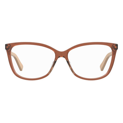 Love Moschino Rote Acetat-Brille (Gestell)