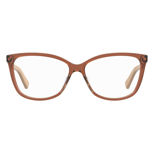 Love Moschino Rote Acetat-Brille (Gestell)
