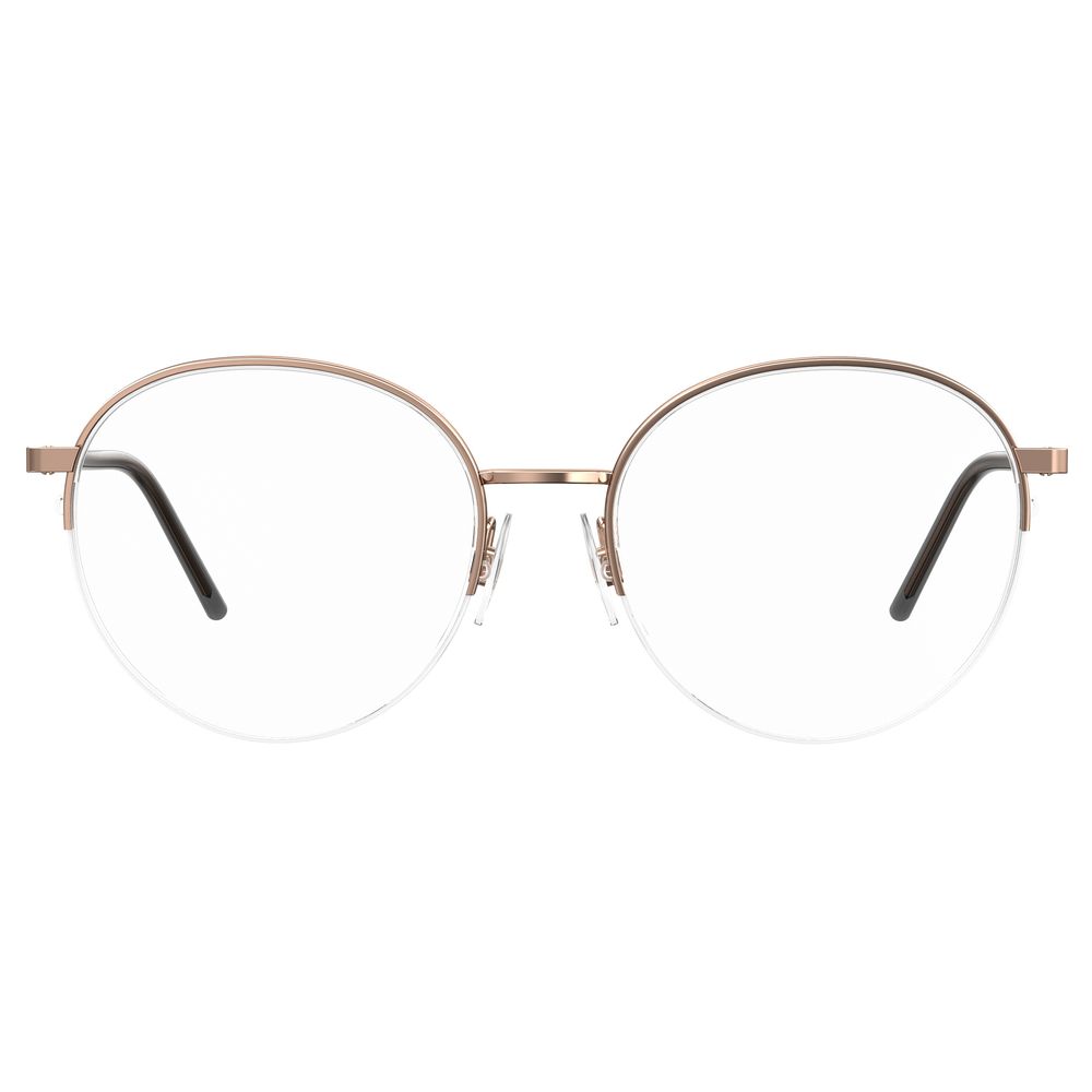 Love Moschino Goldfarbene Metallbrille (Gestell)