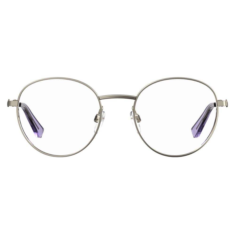 Love Moschino Lila Metallbrille (Gestell)