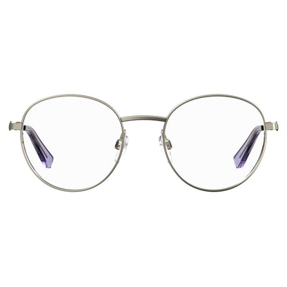 Love Moschino Lila Metallbrille (Gestell)