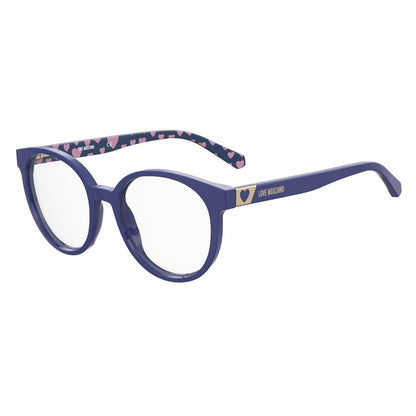Love Moschino Blaue Acetat-Brille (Gestell)