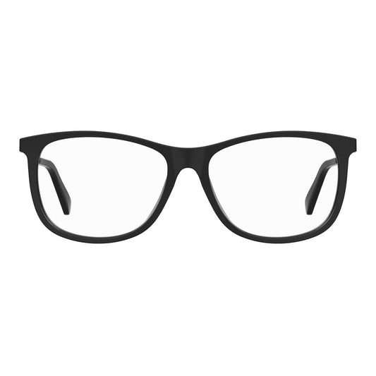 Love Moschino Schwarze Acetat-Brille (Gestell)