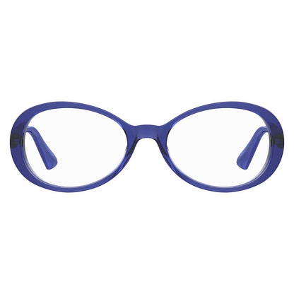 Moschino Blaue Acetat-Brille (Gestell)