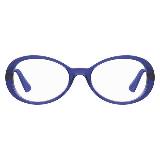 Moschino Blaue Acetat-Brille (Gestell)