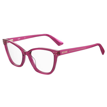 Moschino Brille aus Acetat in Fuchsia (Gestell)