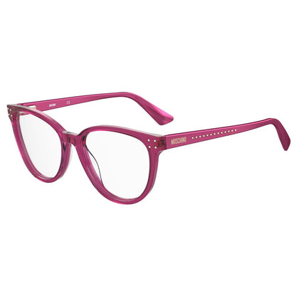 Moschino Brille aus Acetat in Fuchsia (Gestell)