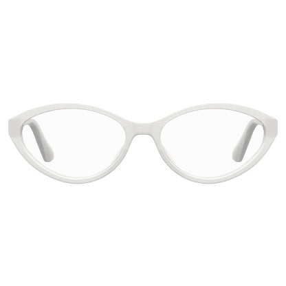 Moschino Weiße Acetat-Brille (Gestell)