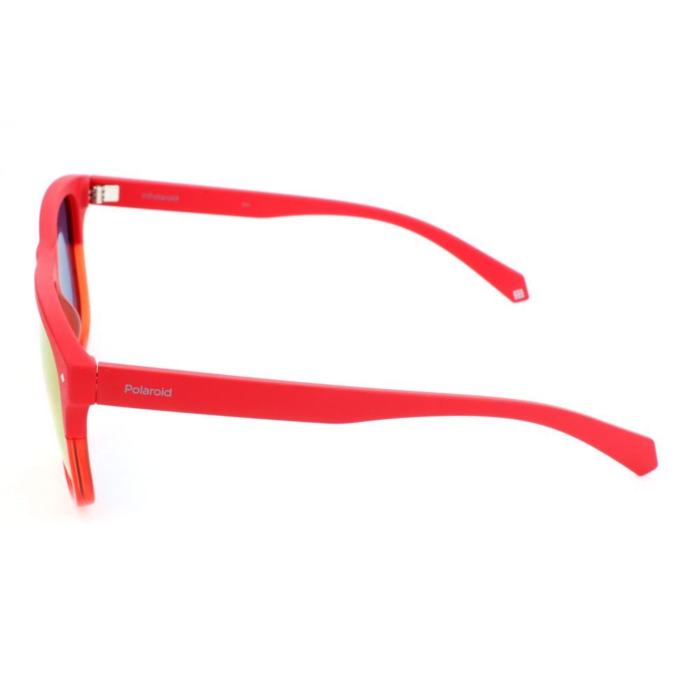 Polaroid Sonnenbrille aus orangefarbenem Harz