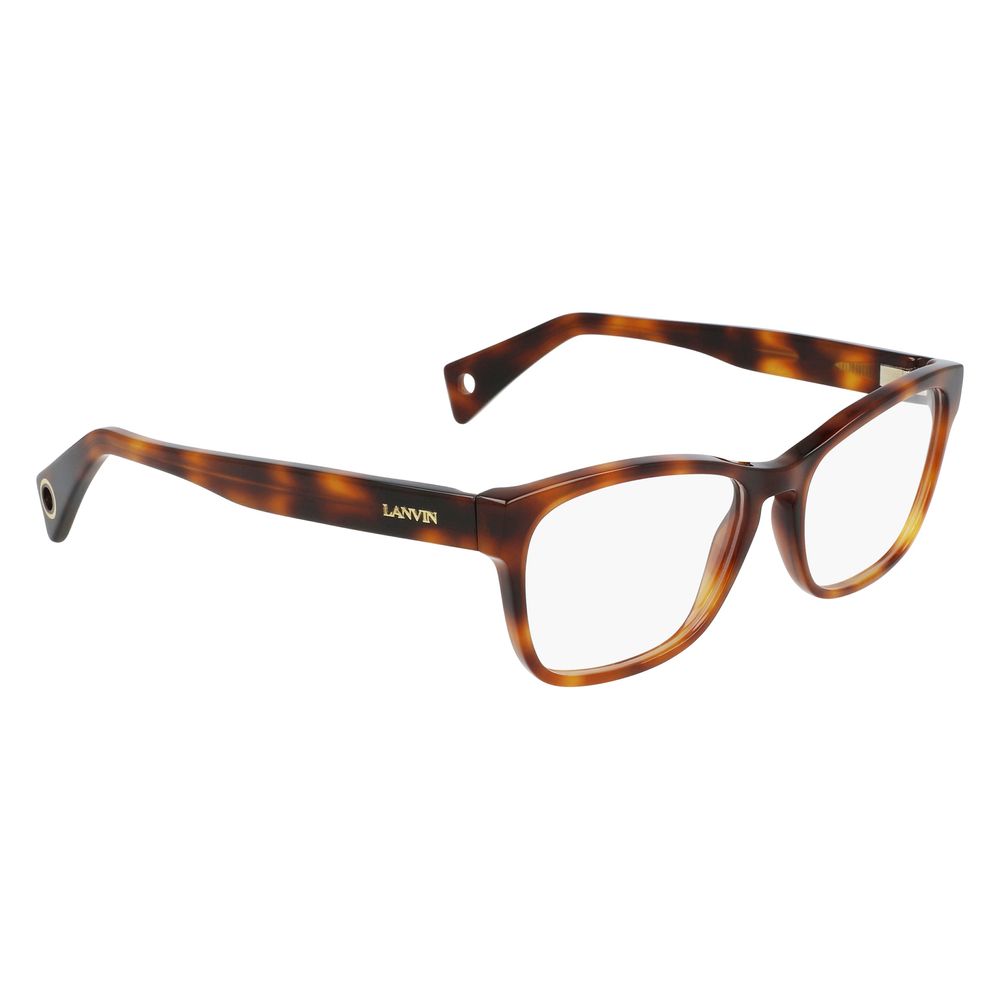 Lanvin Braune Acetat-Rahmen