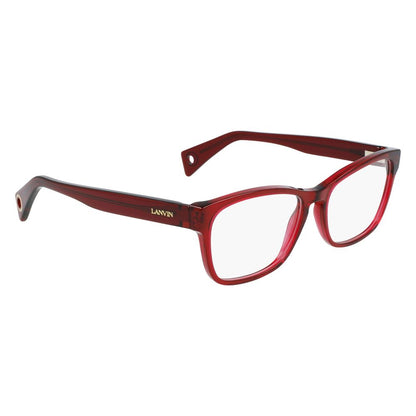 Lanvin Rote Acetat-Rahmen