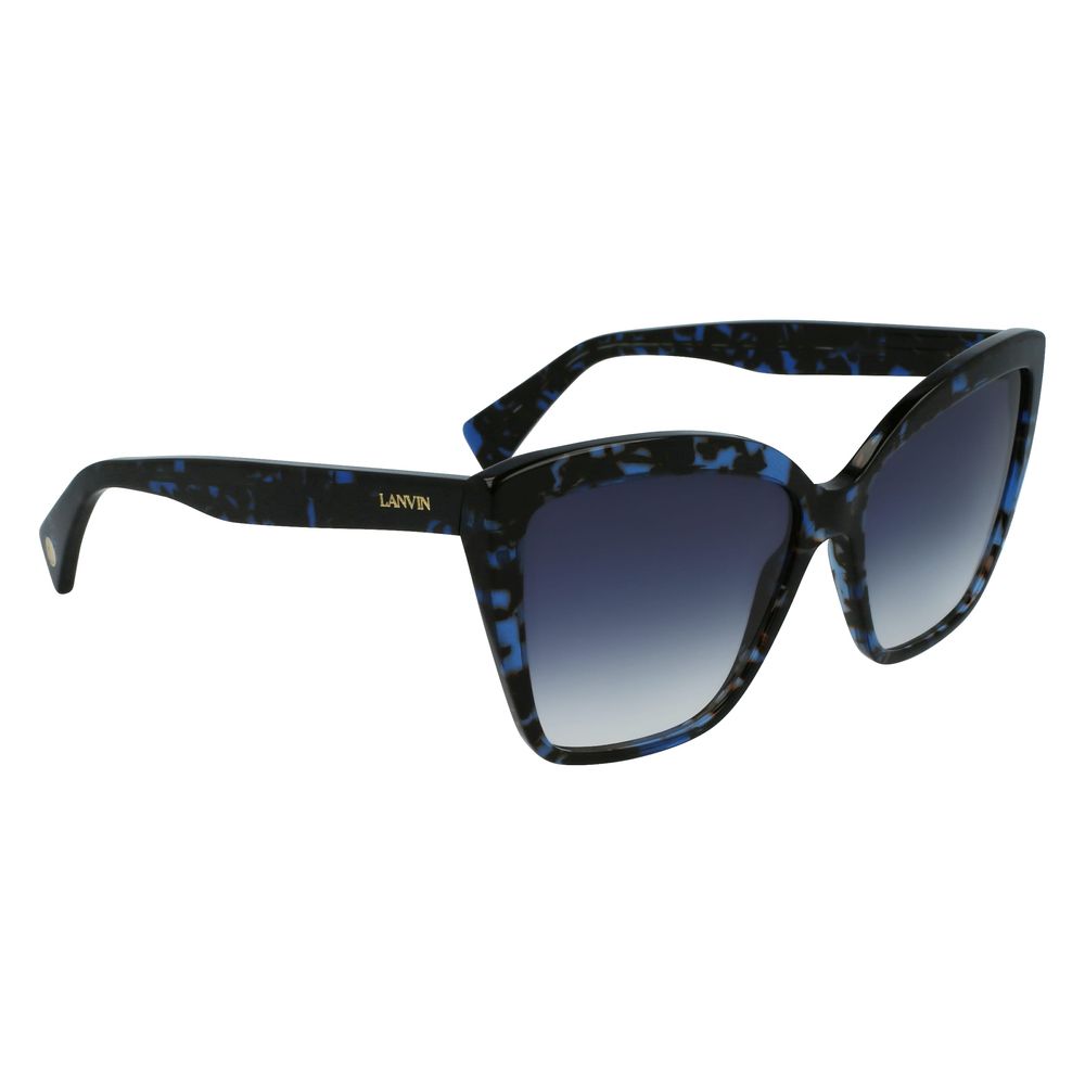 Lanvin – Blaue Acetat-Sonnenbrille