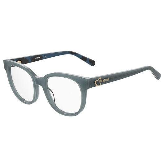 Love Moschino – Blaue Acetat-Brille