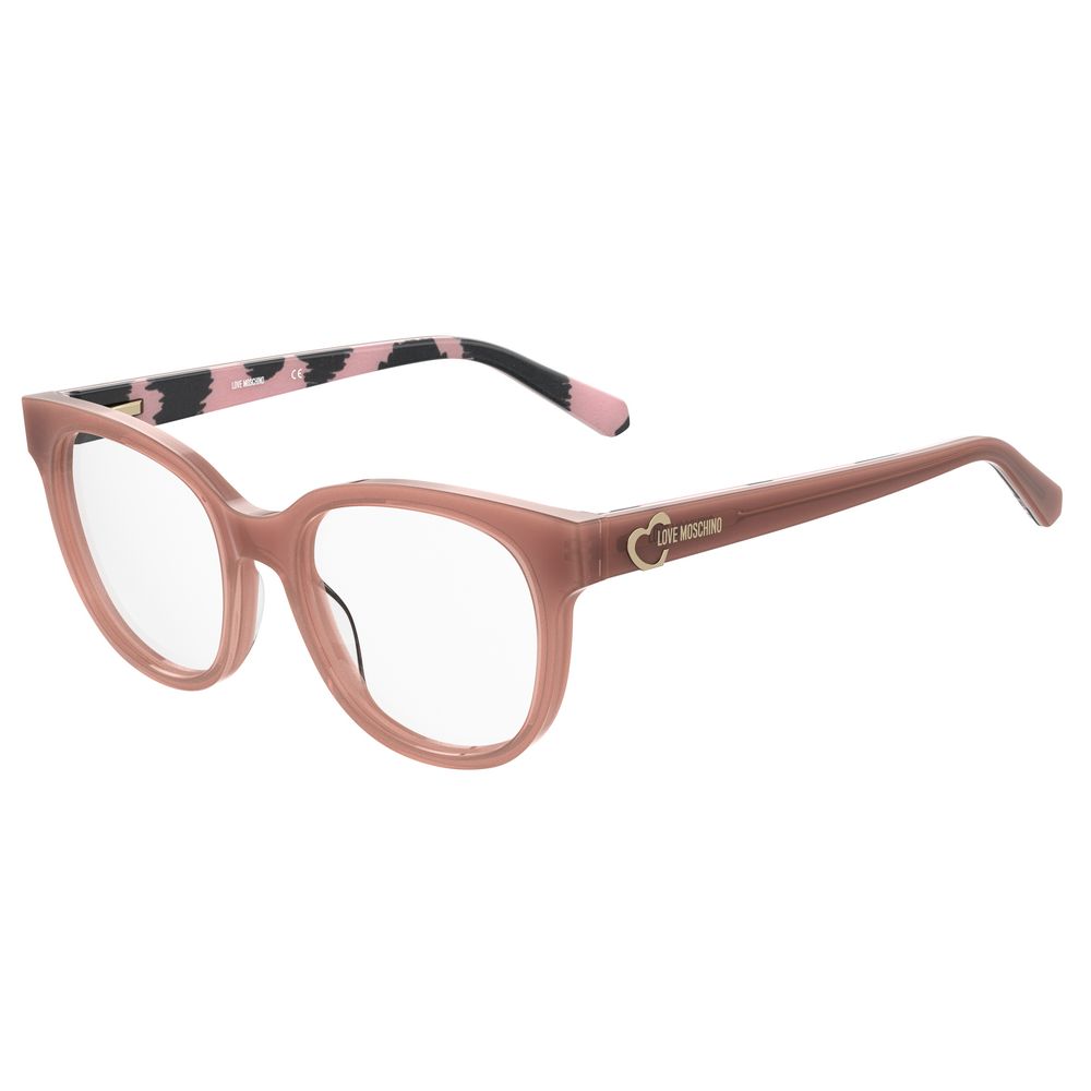 Love Moschino – Orange Acetat-Rahmen