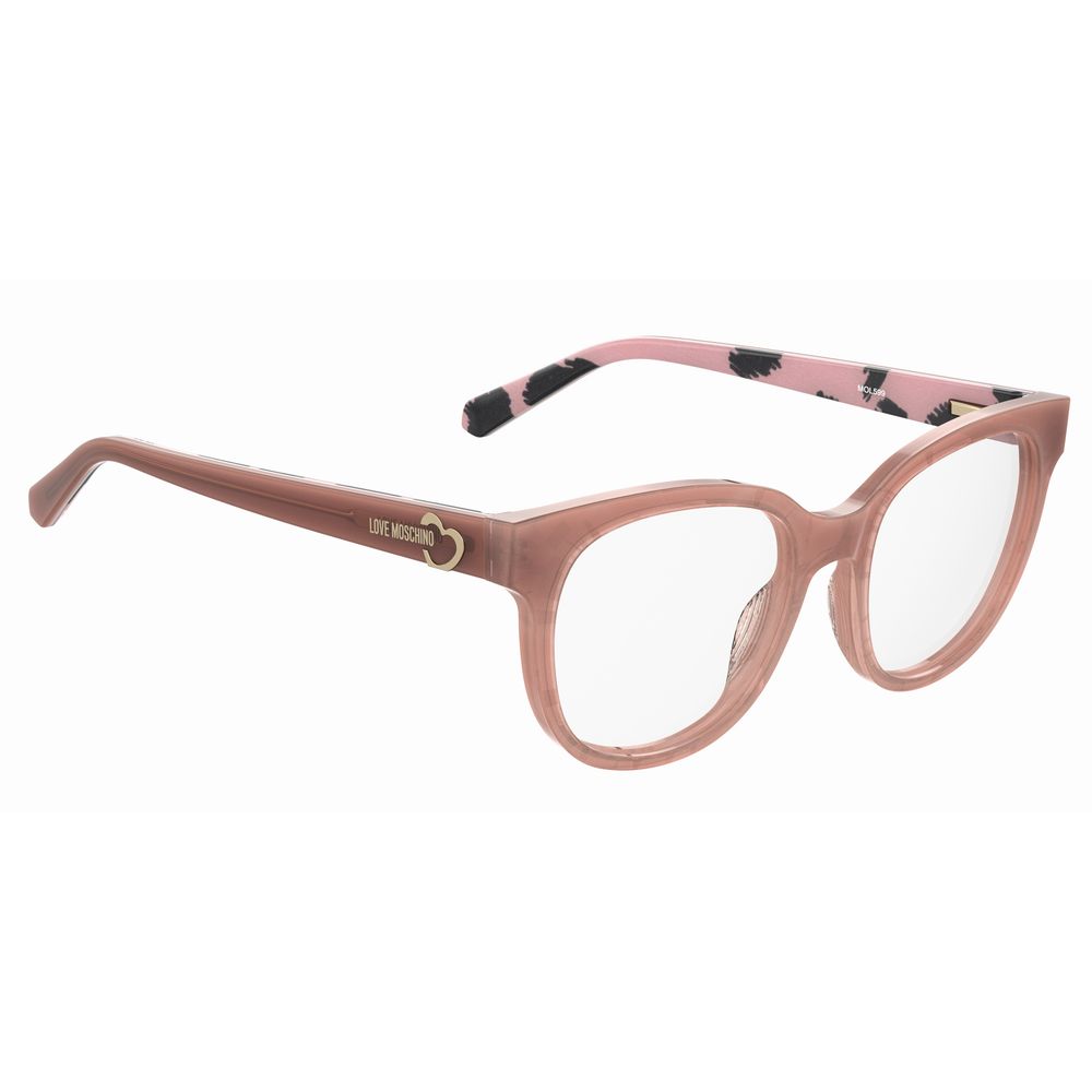 Love Moschino – Orange Acetat-Rahmen