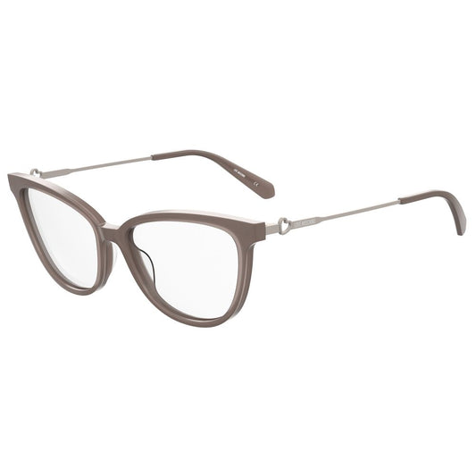 Love Moschino – Braune Acetat-Brille