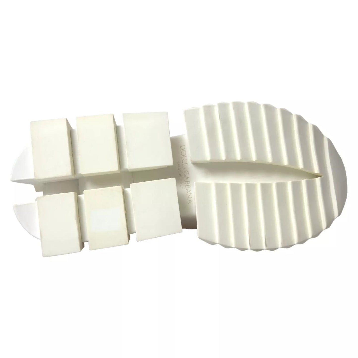 Dolce &amp; Gabbana Super Queen Damen-Sneakers aus weißem Leder