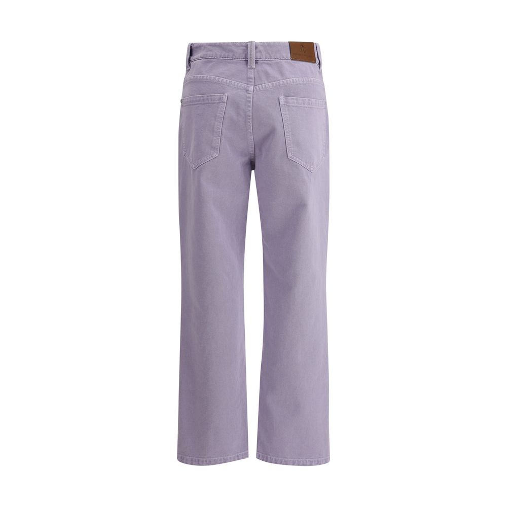 Brunello Cucinelli – Gerade gefärbte Jeans