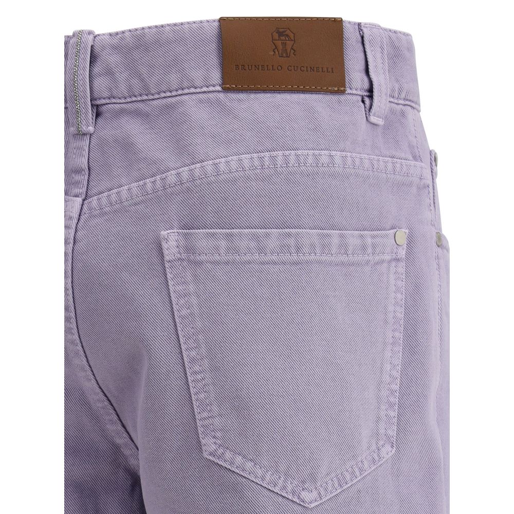Brunello Cucinelli – Gerade gefärbte Jeans