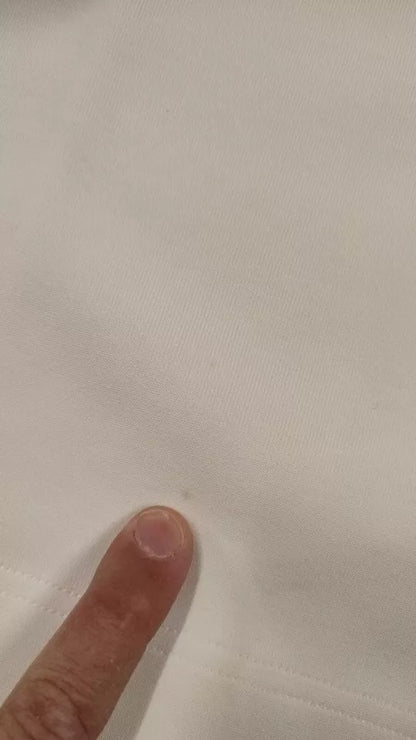 Dolce &amp; Gabbana Weißes Baumwollstretch-T-Shirt mit schwarzem HOT-Kristall