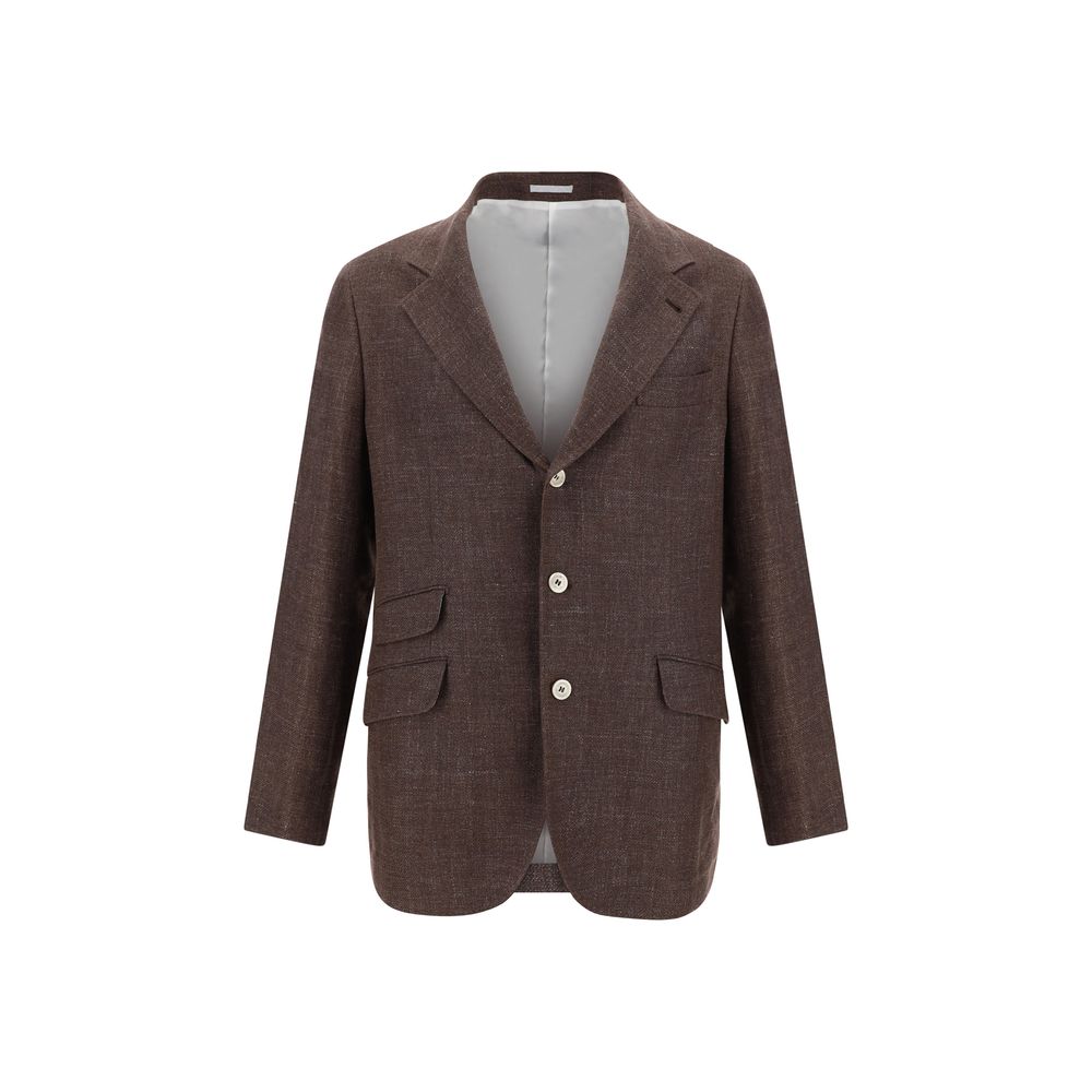 Brunello Cucinelli Leinen-Blazerjacke