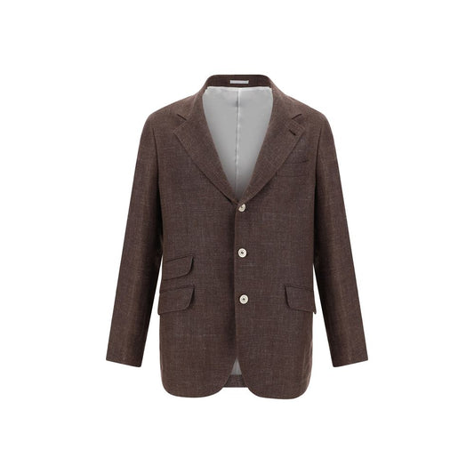 Brunello Cucinelli Leinen-Blazerjacke