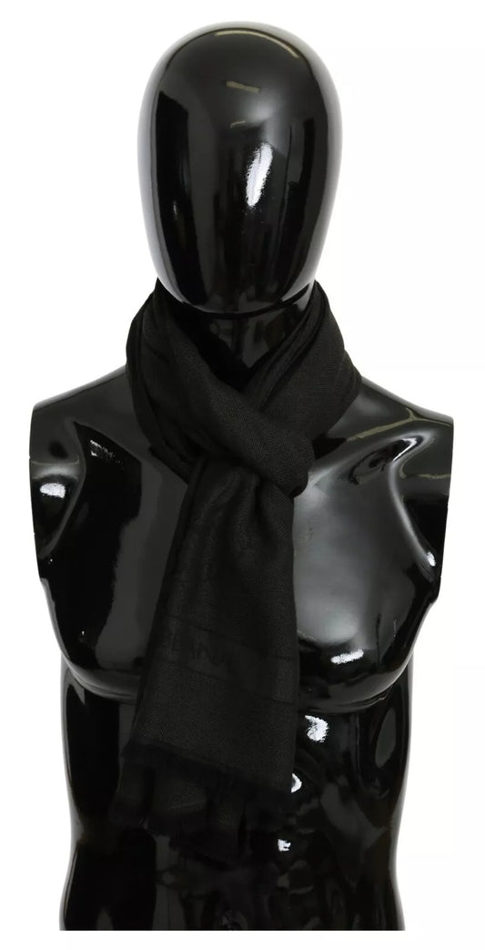 Dolce &amp; Gabbana Grün-brauner Wickelschal aus Kaschmir