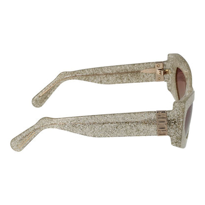 GCDS – Silberne Unisex-Sonnenbrille