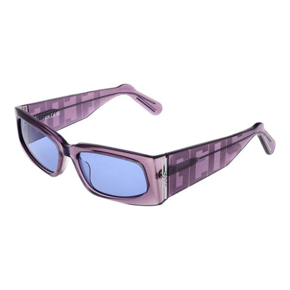 GCDS Lila Unisex-Sonnenbrille