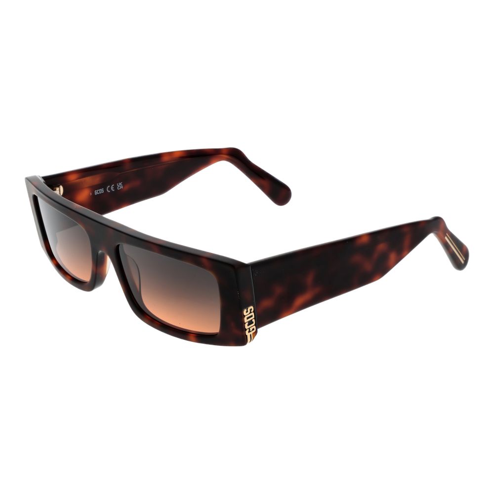 GCDS Braune Unisex-Sonnenbrille