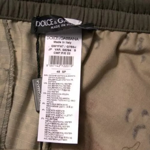 Dolce &amp; Gabbana – Jogginghose aus Baumwolle mit mehrfarbigem Patchwork