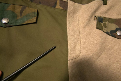 Dolce &amp; Gabbana Mehrfarbige Patchwork-Flieger-Cargohose