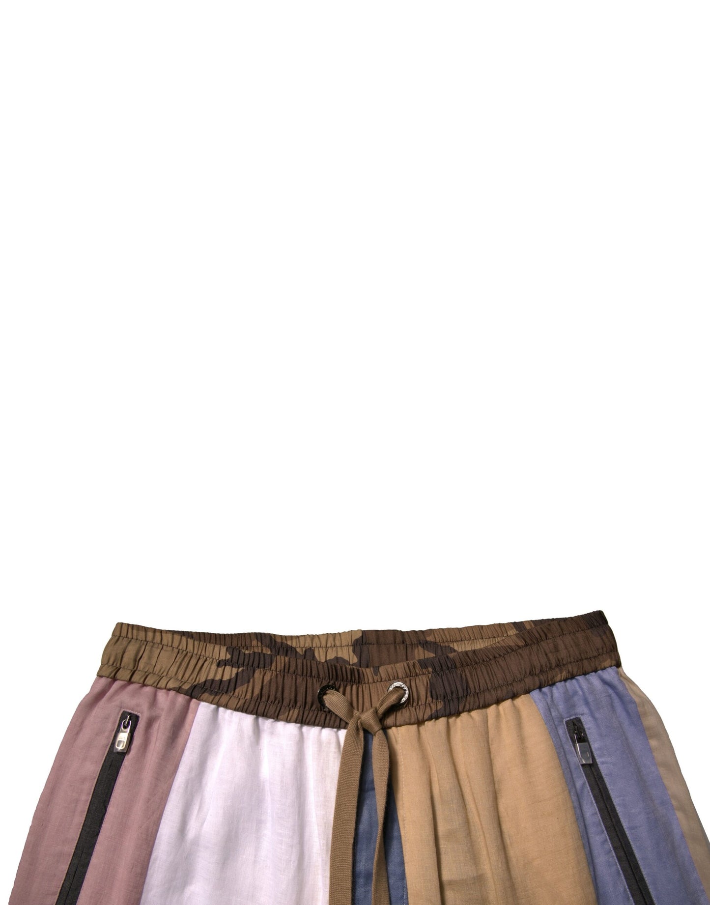 Dolce &amp; Gabbana – Mehrfarbige Jogginghose mit Patchwork-Muster