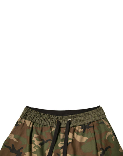 Dolce &amp; Gabbana – Mehrfarbige Cargo-Jogginghose mit Camouflage-Muster