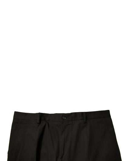 Dolce &amp; Gabbana Schwarze Cargohose aus Baumwolle für Herren