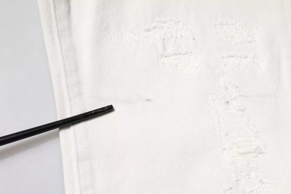 Dolce &amp; Gabbana – Weiße Skinny-Jeans aus Baumwolle