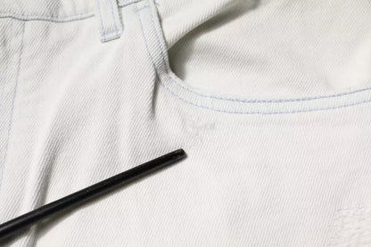 Dolce &amp; Gabbana – Weiße Skinny-Jeans aus Baumwolle