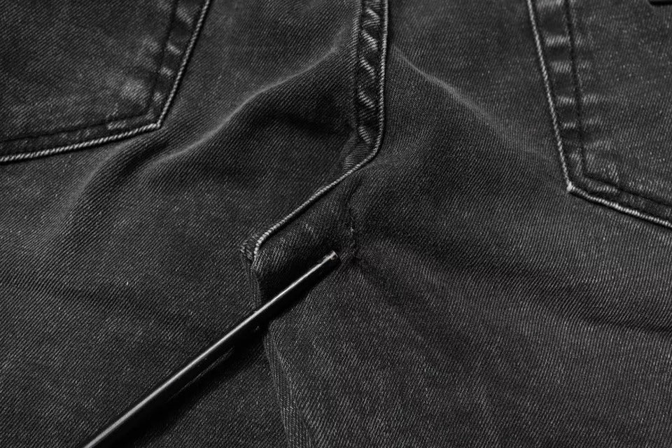 Dolce &amp; Gabbana – Schwarze Skinny-Jeans aus Baumwollstretch mit Logo