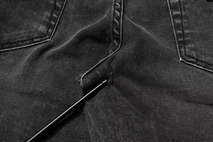 Dolce &amp; Gabbana – Schwarze Skinny-Jeans aus Baumwollstretch mit Logo