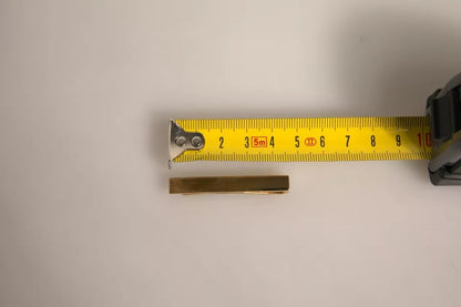 Dolce &amp; Gabbana Krawattenklammer aus goldfarbenem Messing mit Logo