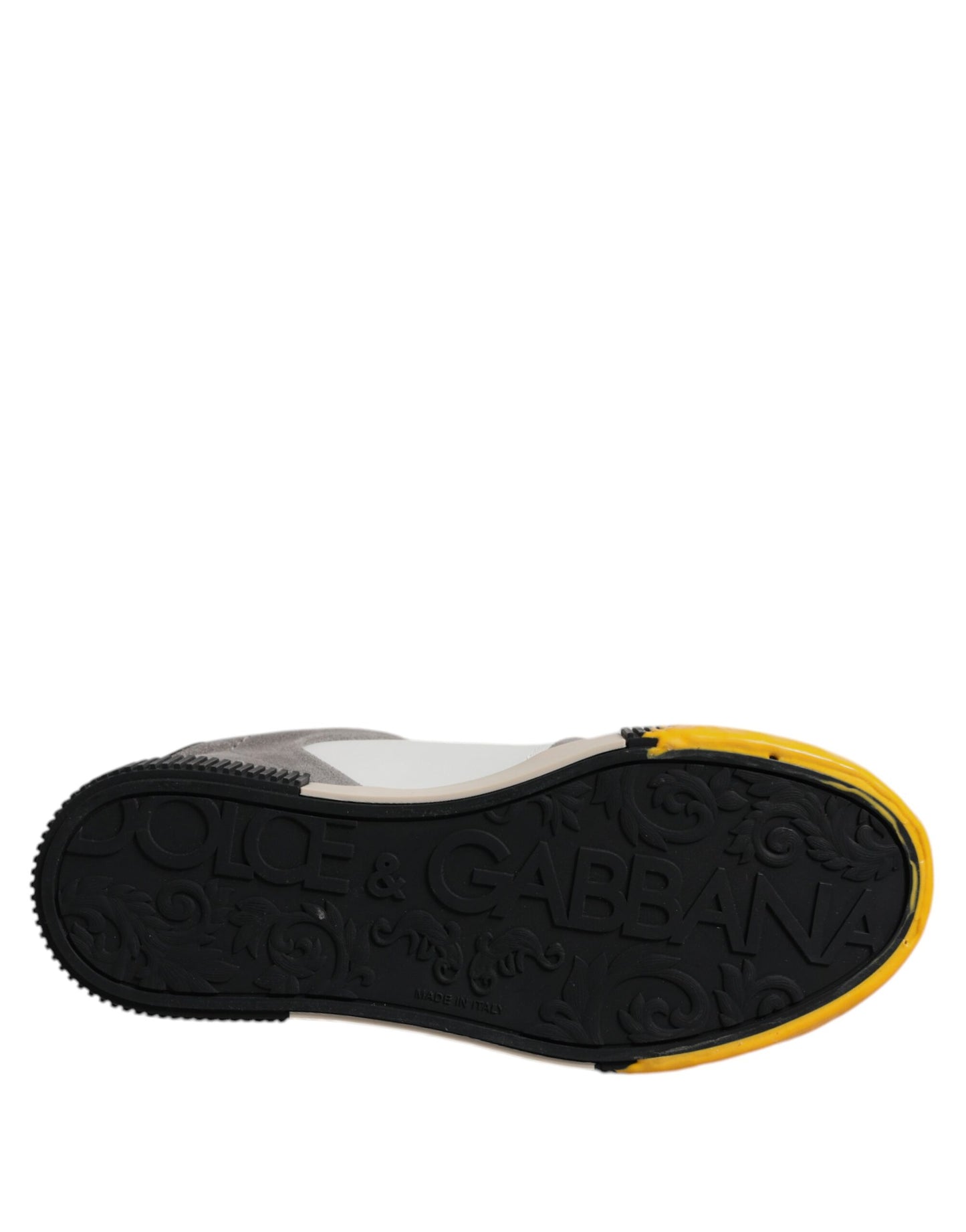 Dolce &amp; Gabbana Mehrfarbige DNA Low Top Sneakers aus Leder