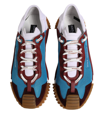 Dolce &amp; Gabbana Mehrfarbige Nylon NS1 Low Top Sneakers Schuhe