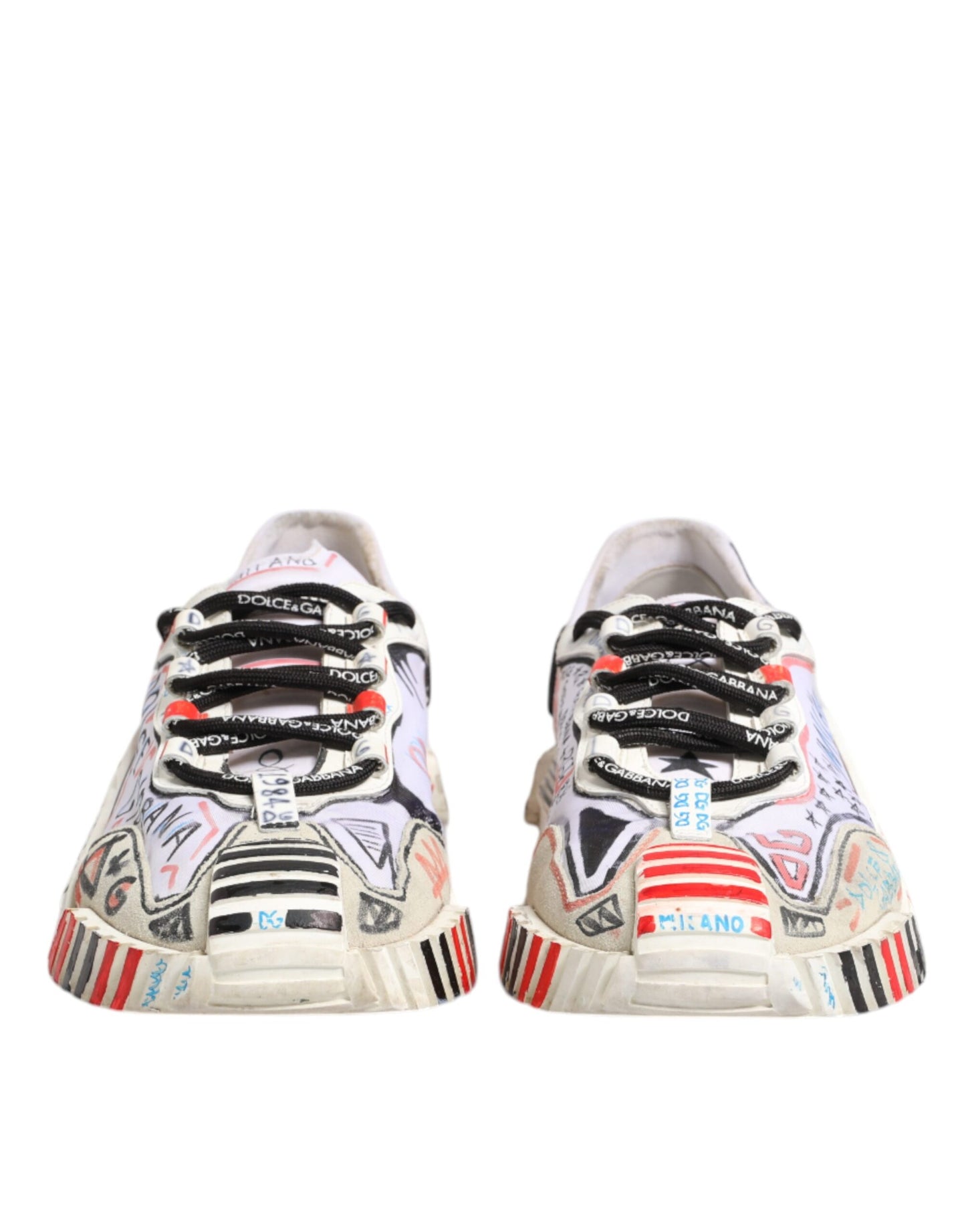 Dolce &amp; Gabbana – Mehrfarbige NS1-Sneakers aus Wildleder