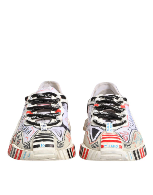 Dolce &amp; Gabbana – Mehrfarbige NS1-Sneakers aus Wildleder