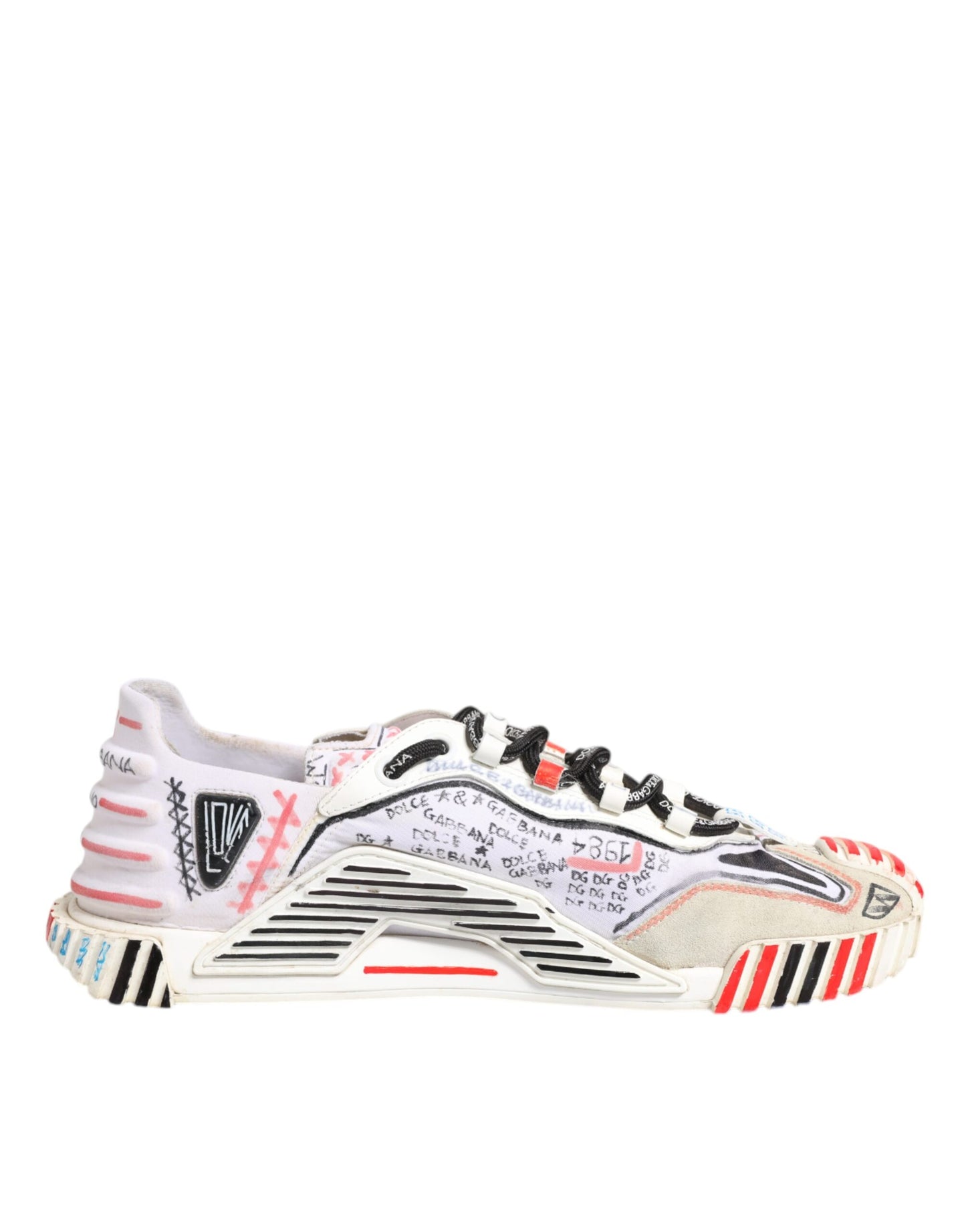 Dolce &amp; Gabbana – Mehrfarbige NS1-Sneakers aus Wildleder