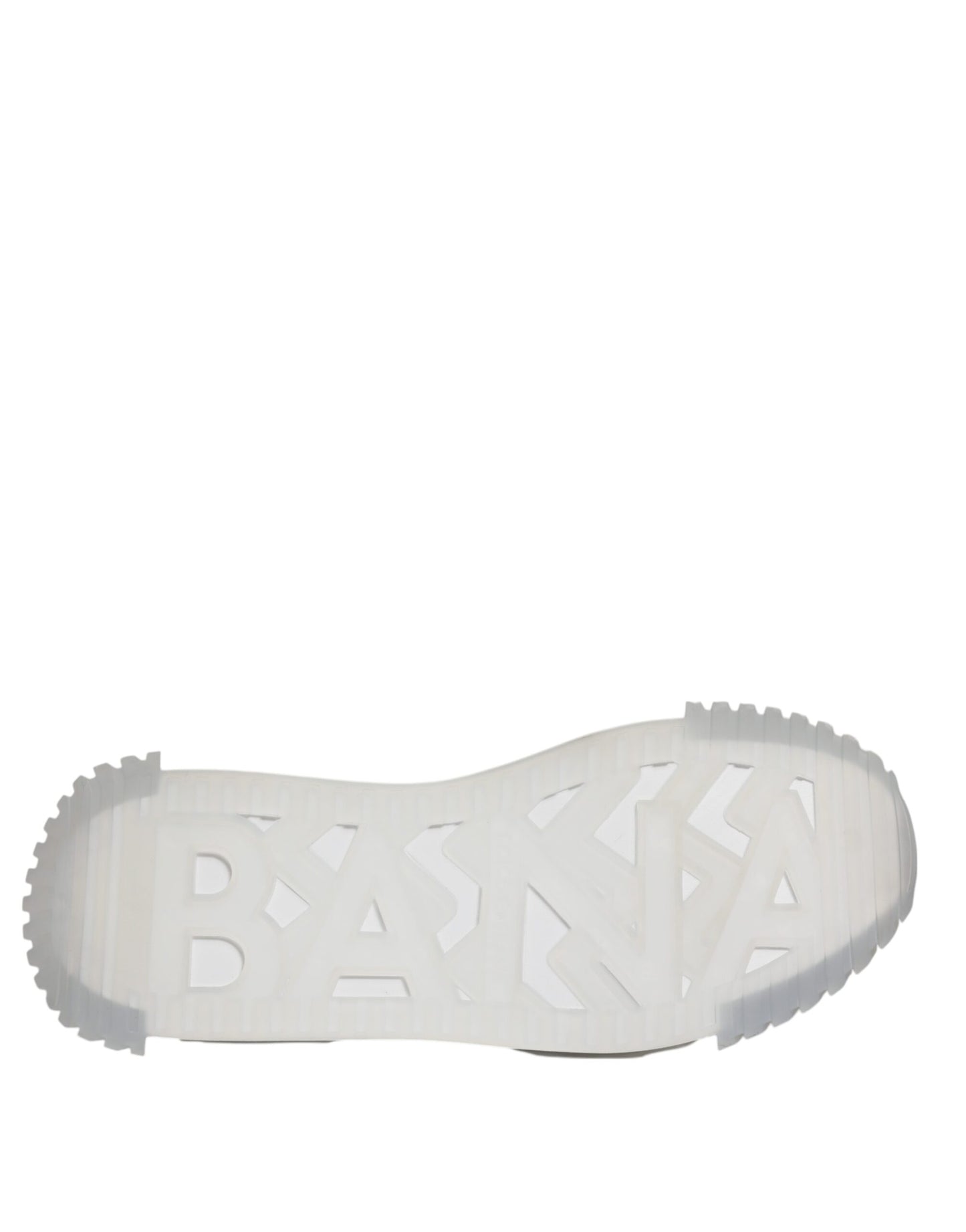 Dolce &amp; Gabbana Silber Schwarz Nylon NS1 Low Top Sneakers Schuhe