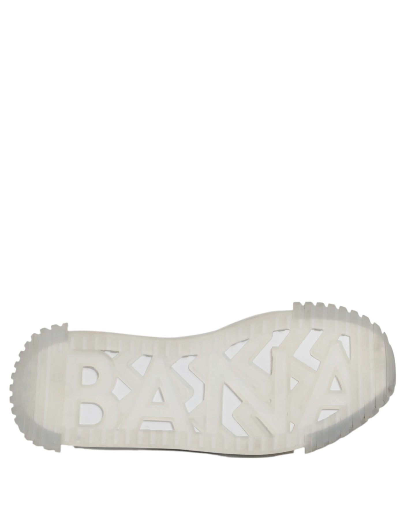 Dolce &amp; Gabbana Silber Schwarz Nylon NS1 Low Top Sneakers Schuhe